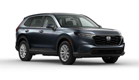 A dark grey 2025 Honda CR-V EX on a white background.