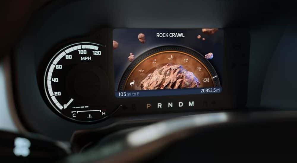 Rock Crawl mode on a 2025 Ford Bronco for sale near Troy