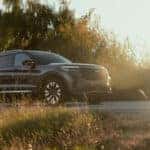 Black 2025 Ford Explorer for sale near Clifton Park on a test drive