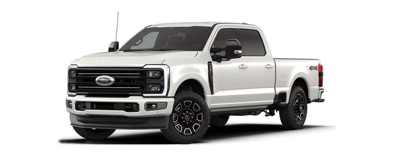 White 2026 Ford F-350 Platinum