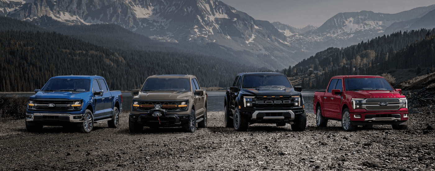 The lineup of 2026 Ford F-150s