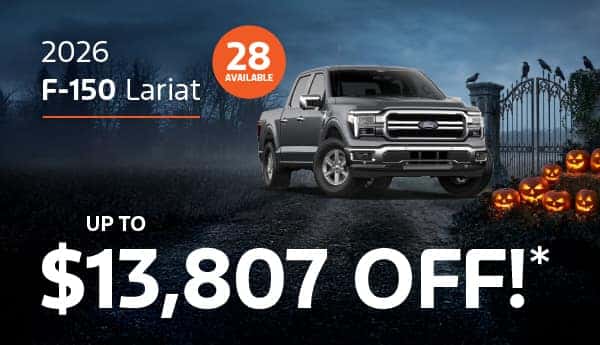 2026 Ford F-150 Lariat Up to $13,807 Off MSRP!