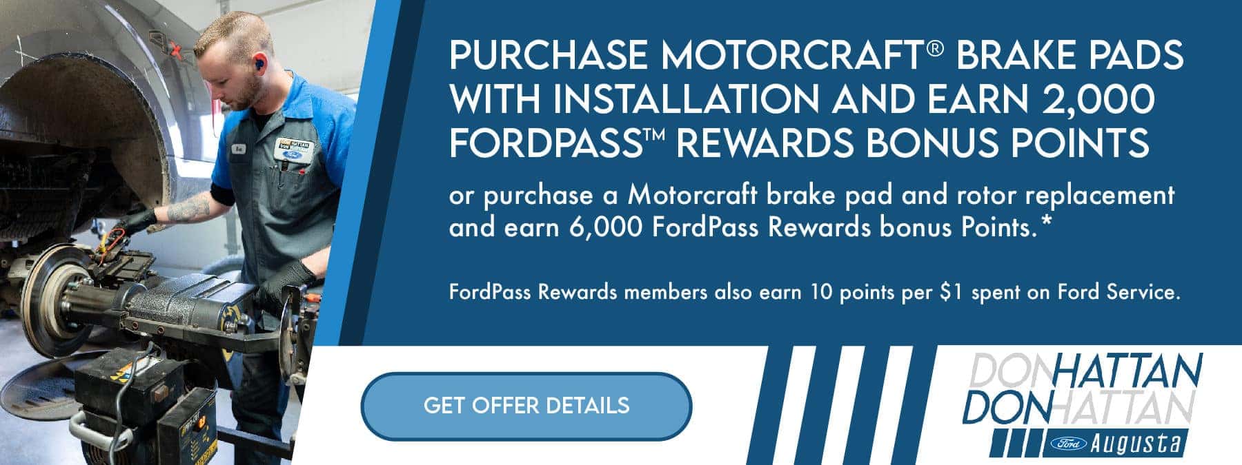 Don Hattan Ford_Motorcraft Brake Pads