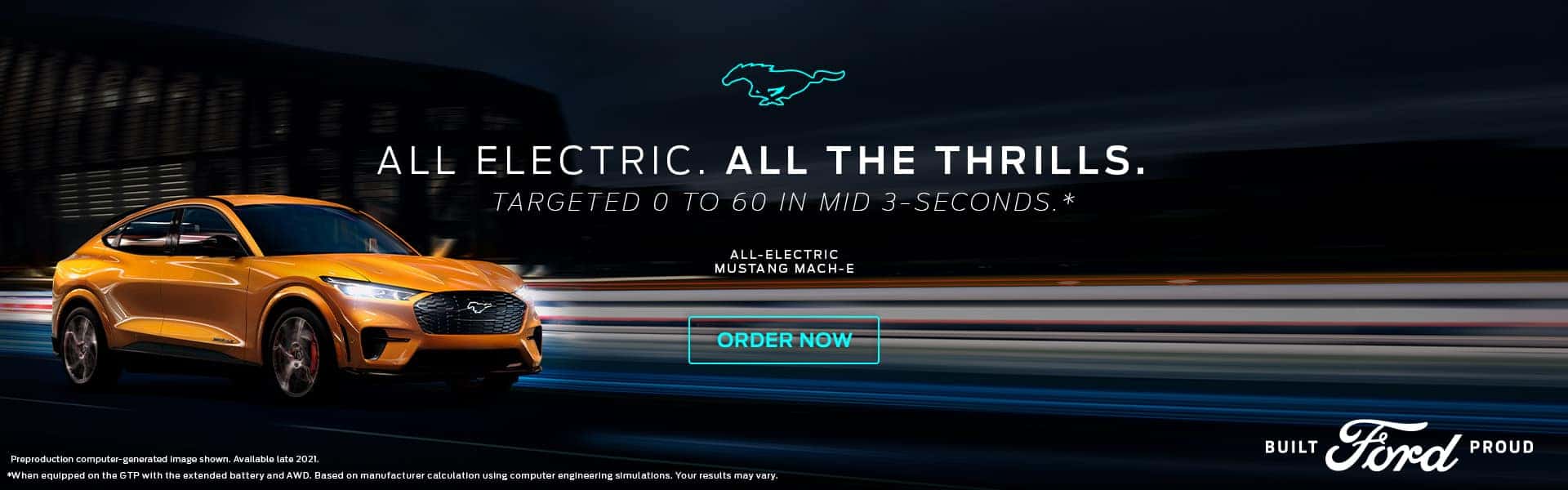 Ford Mustang Mach-E Pre-Order