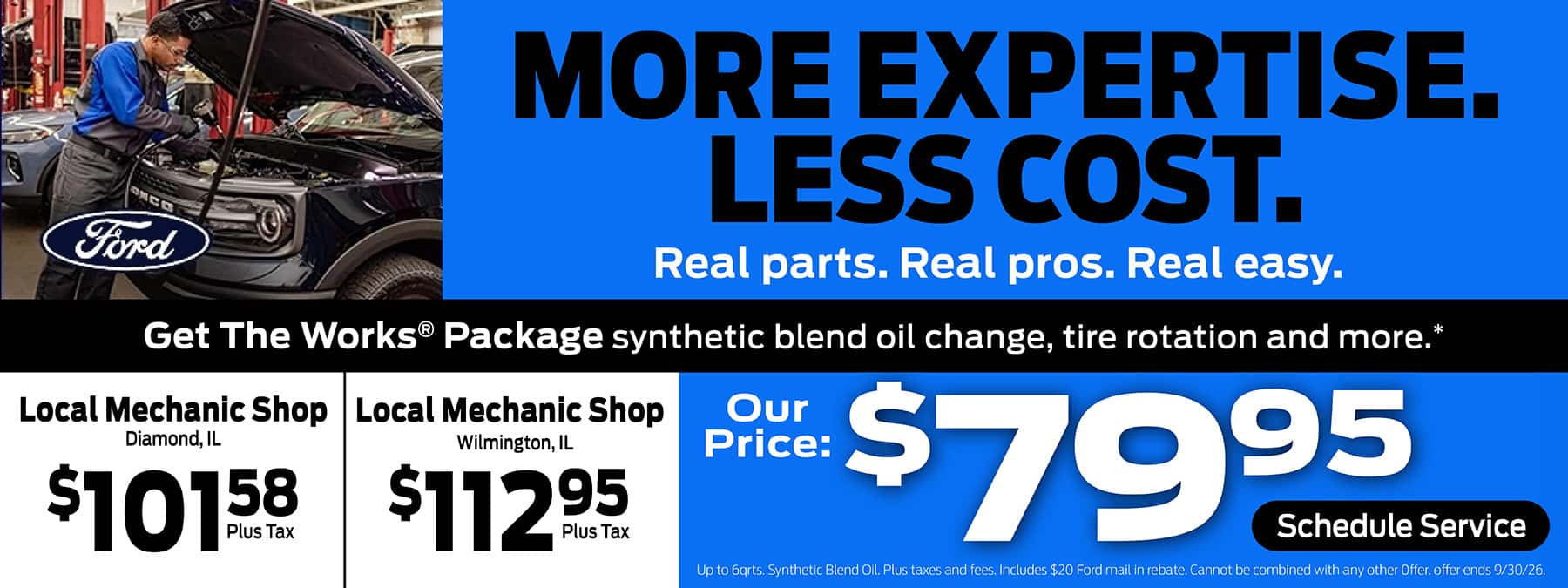 More Expertise Less Cost | D’Orazio Ford
