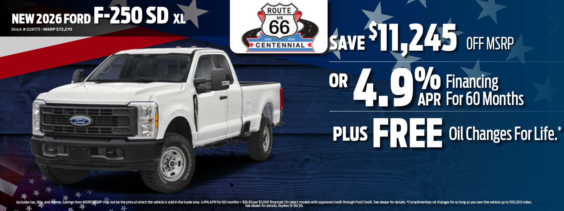 2026 Ford F-250 Finance Offer | D'Orazio Ford
