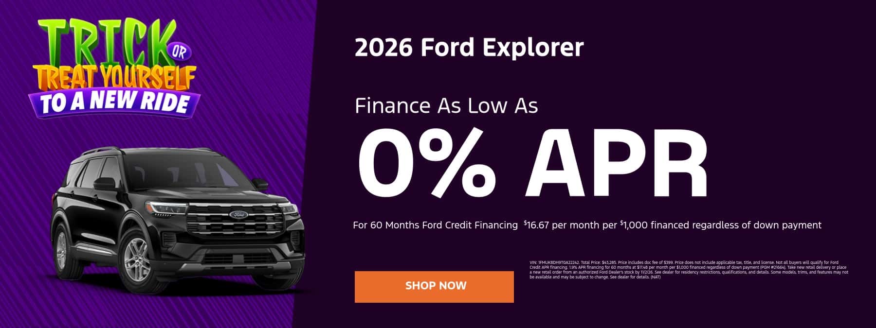 Ford Explorer Special