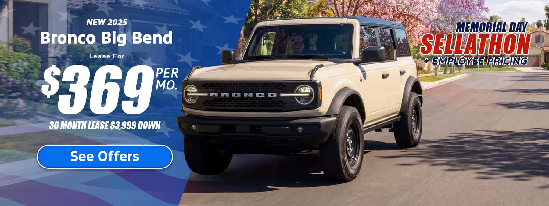 new ford Bronco Bige Bend Lease