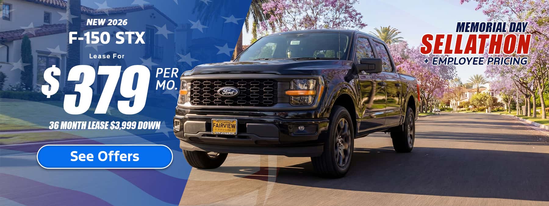 New Ford F-150 lease Special