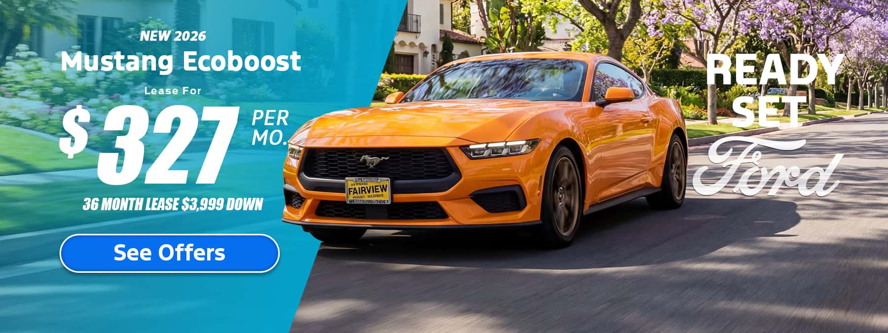 New Ford Mustang Ecoboost lease