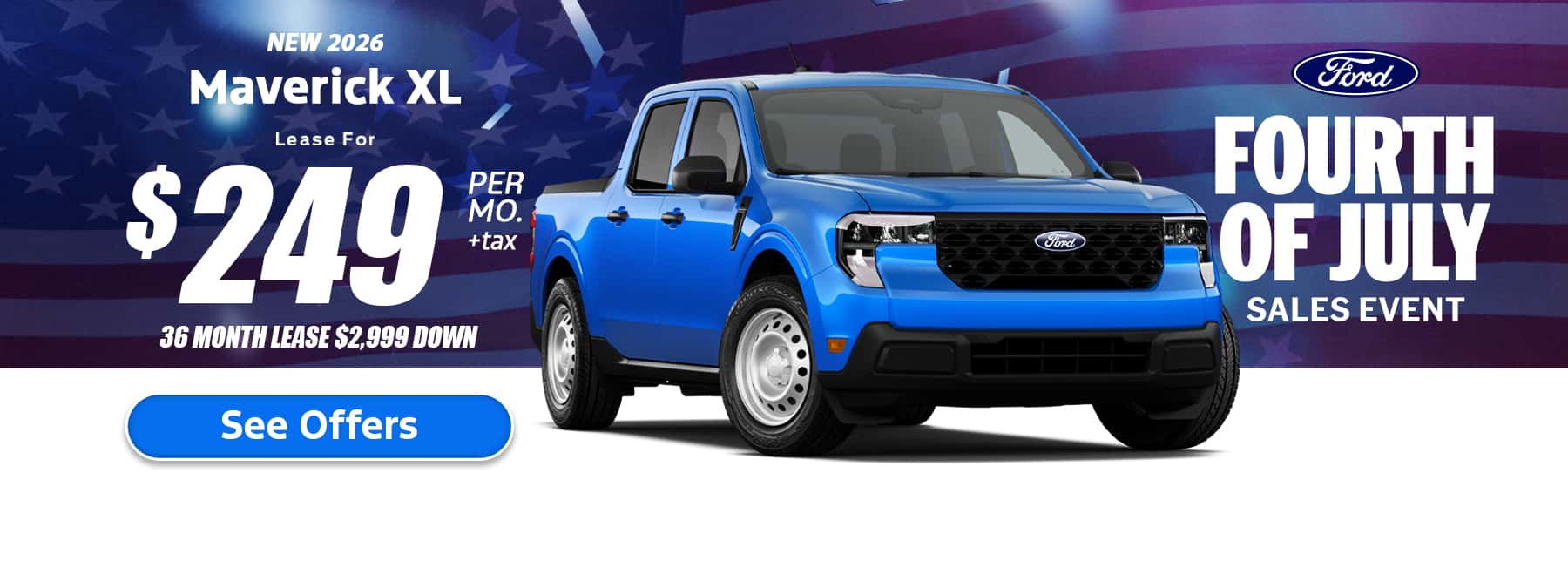 New Ford Maverick Lease Special