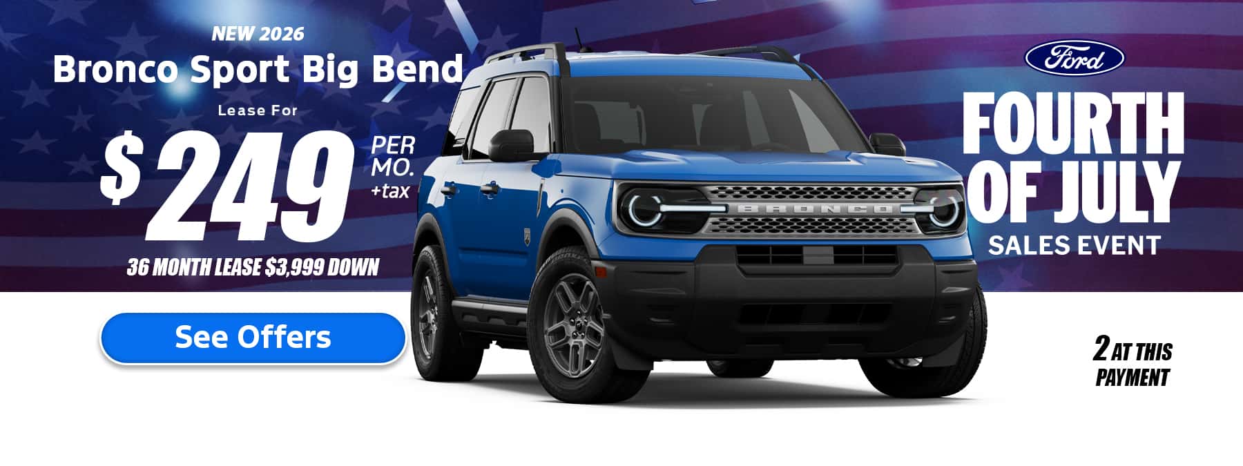 New Ford Bronco Sport Lee Special