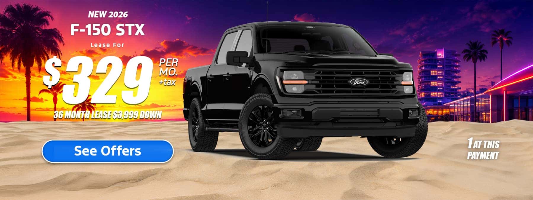 New Ford F-150 Lease Special