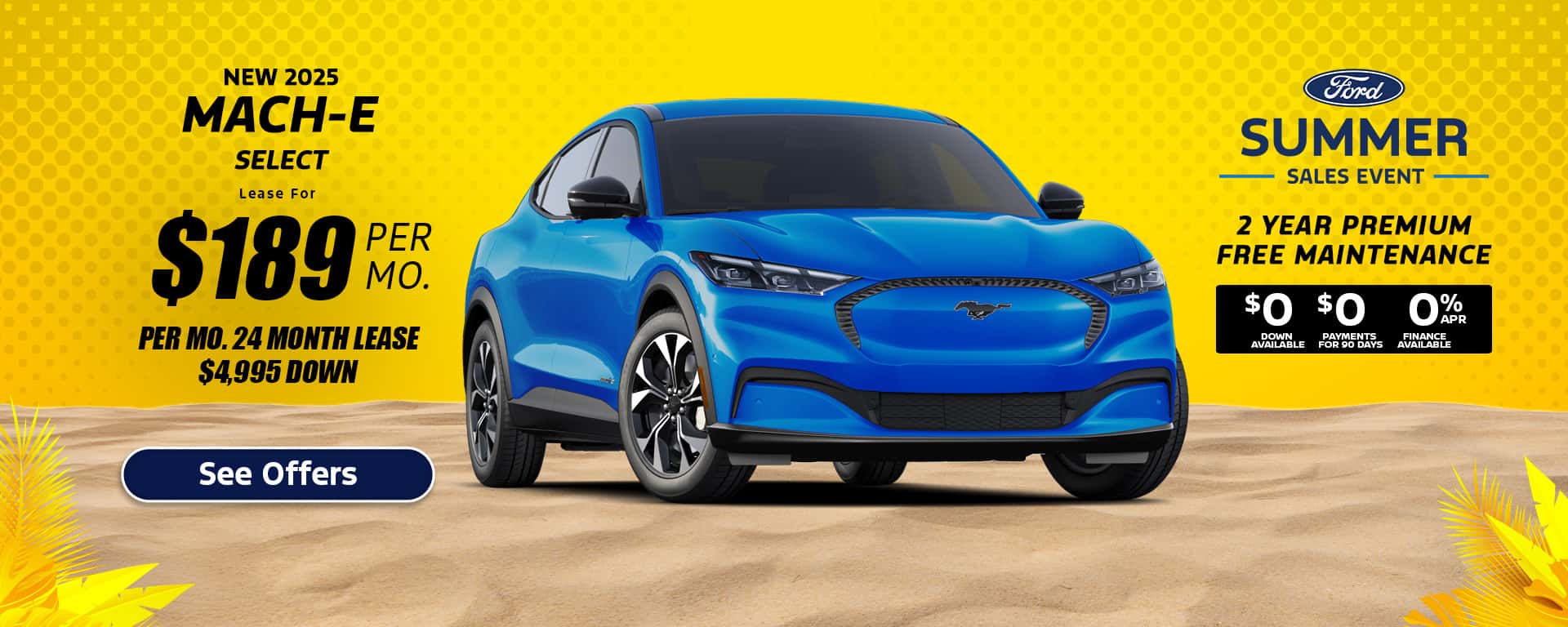 New Ford Mach-E Lease Special