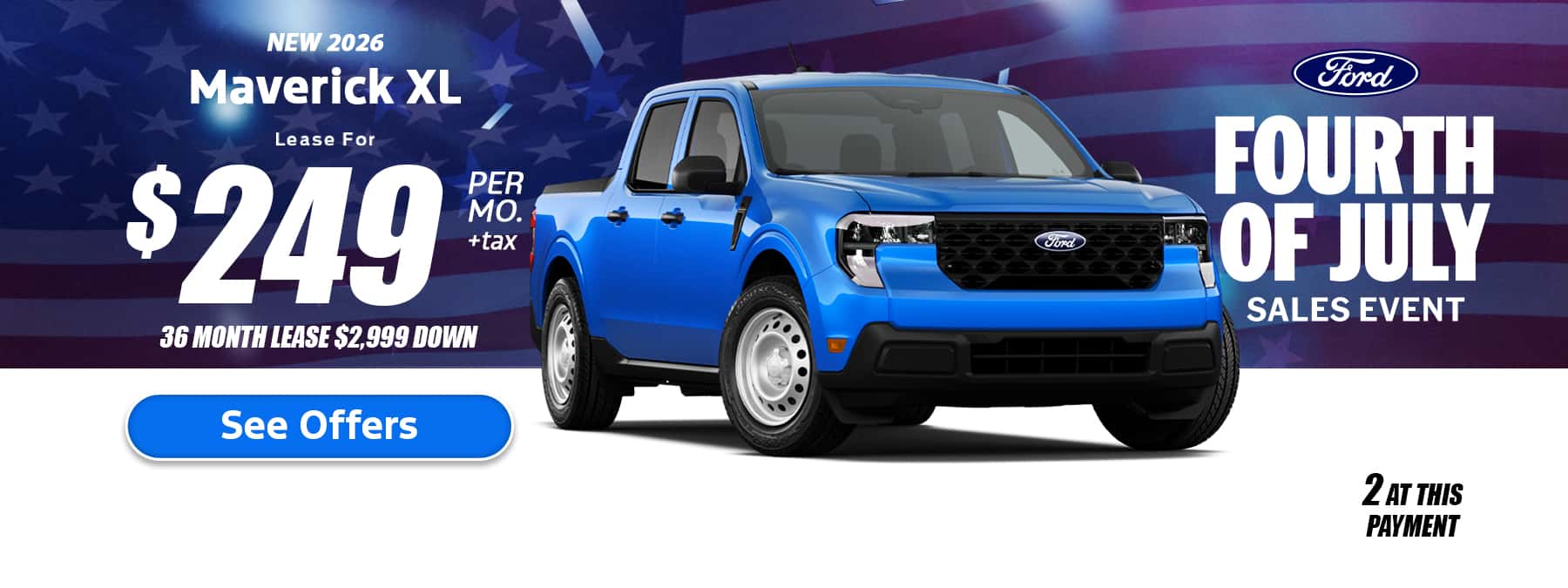 New Ford Maverick Lease Specials