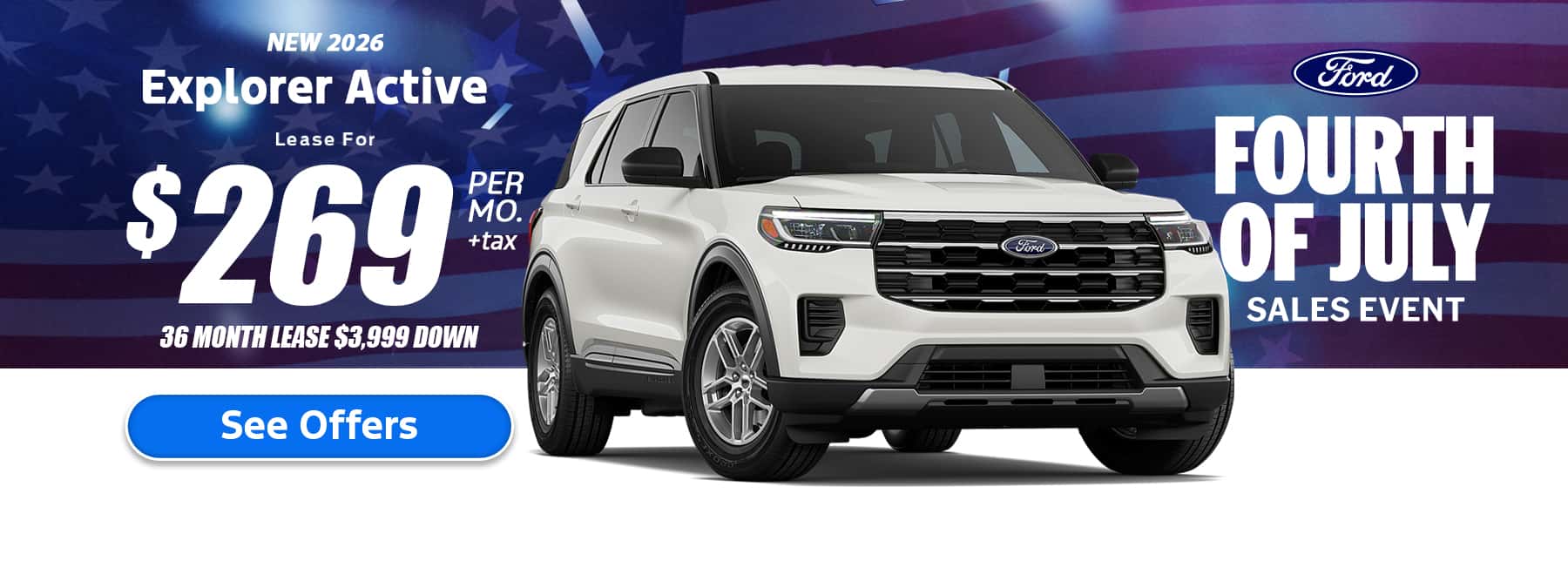 New Ford Explorer Lease Special