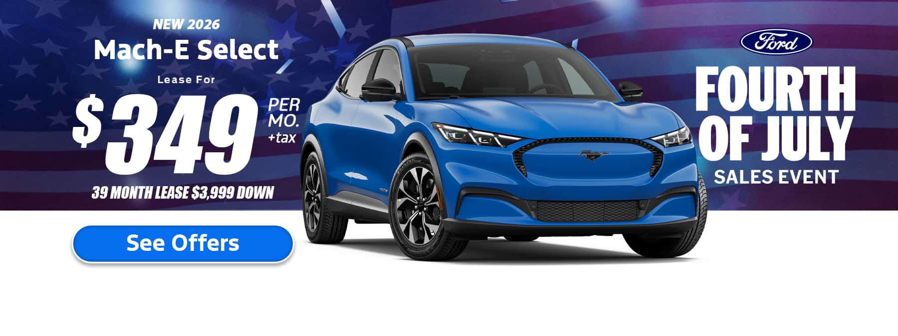 New Ford Mach-E Lease Special