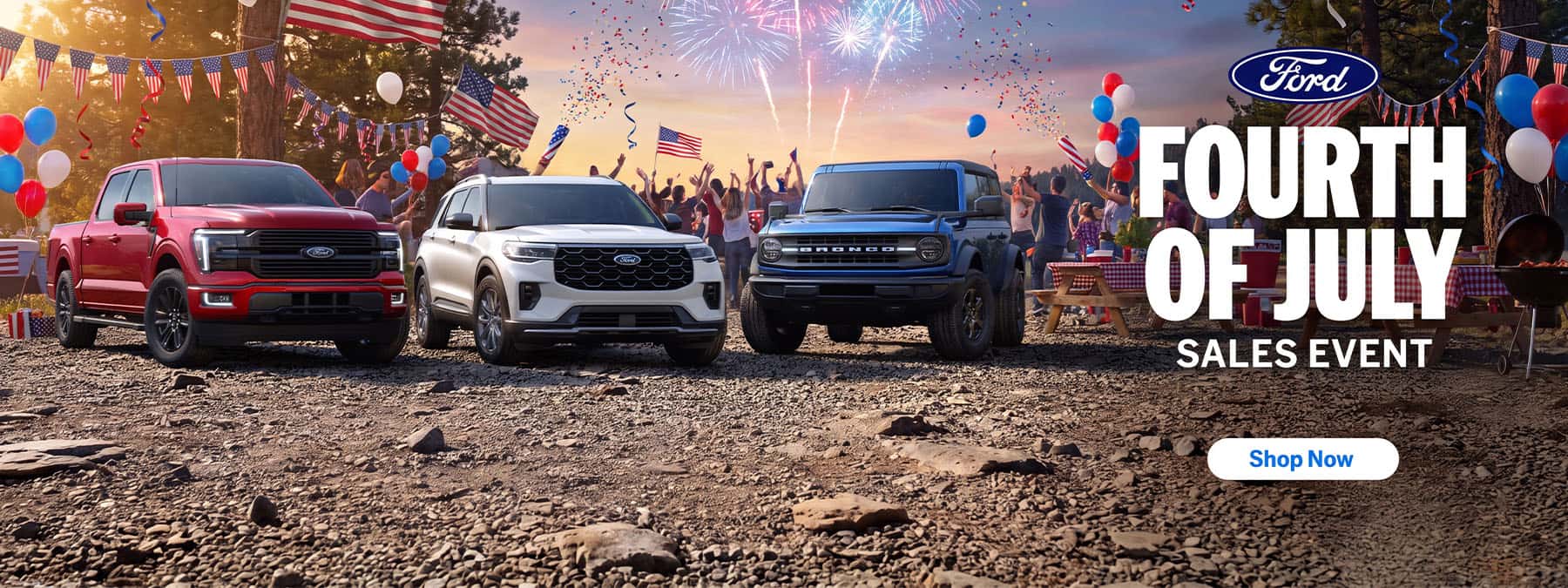 July 4th event promotion
