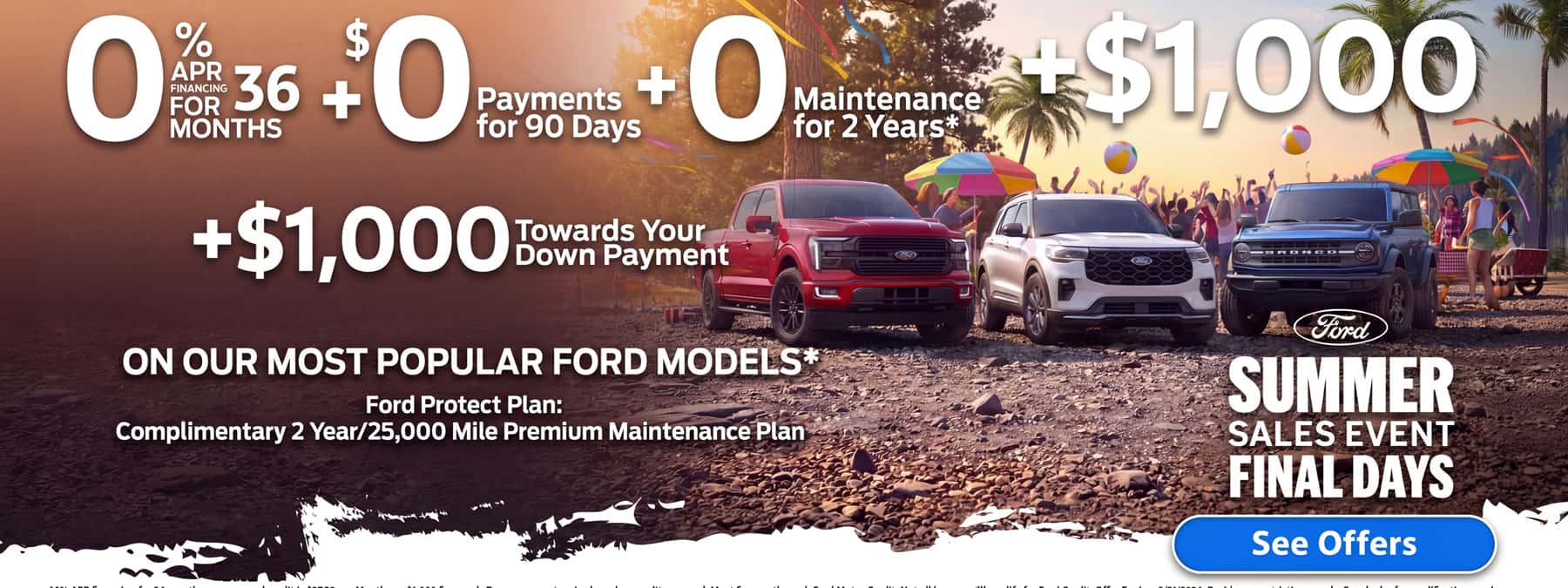 Ford Summer Sales Event