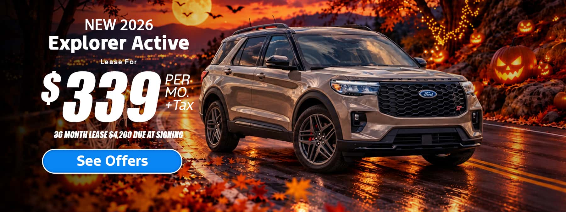 New Ford Explorer Lease Special