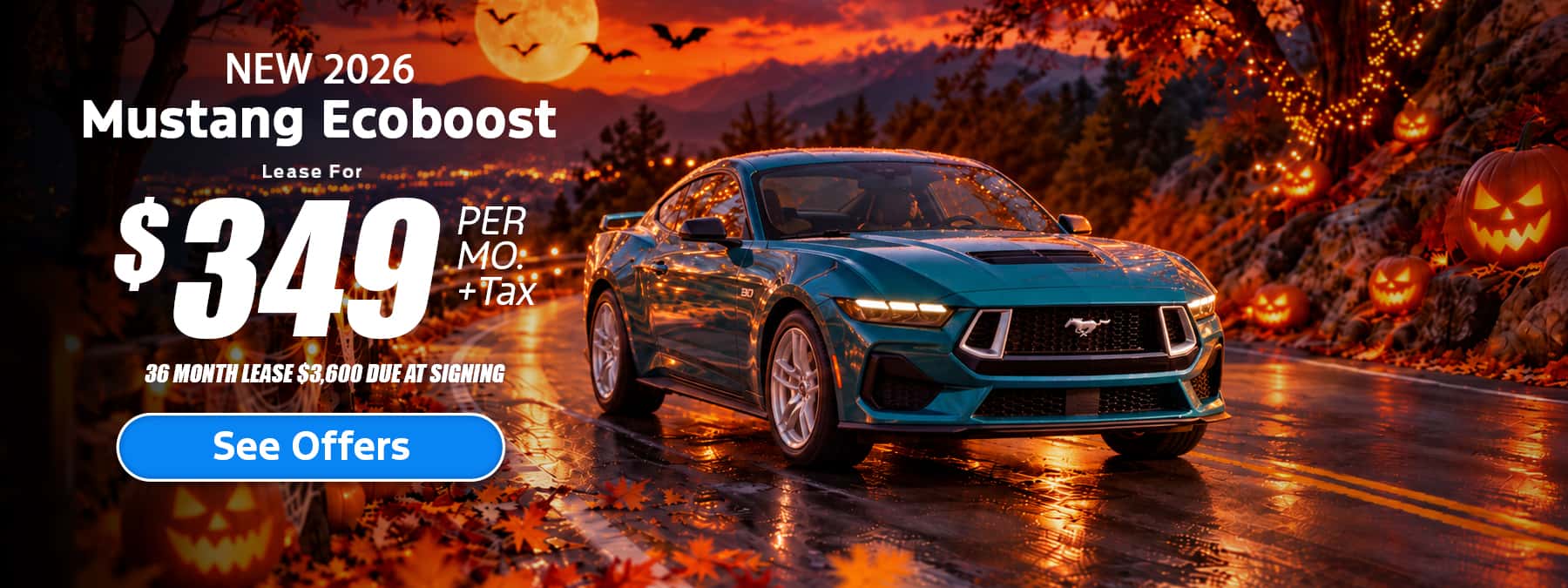 New Ford Mustang Ecoboost lease