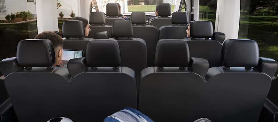 Ford Transit Passenger Seating