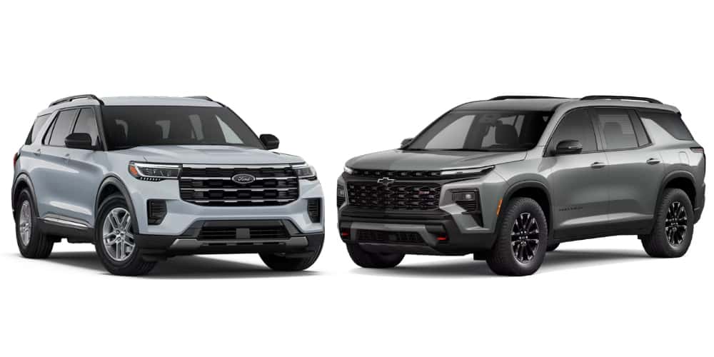 2026 Ford Explorer vs Competitors