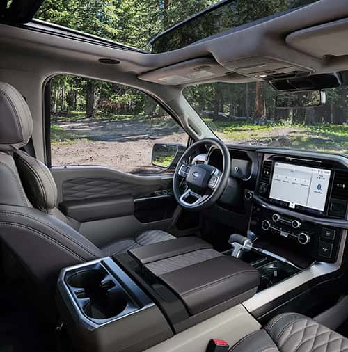 Ford F150 Platinum Interior