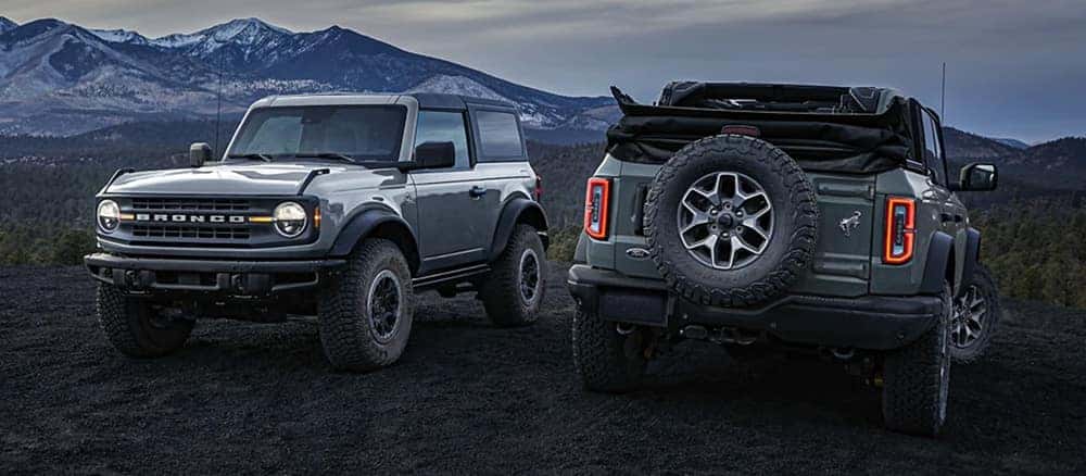2 Ford Broncos