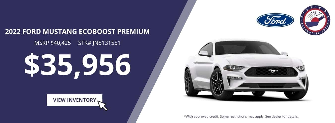 2022 Ford Mustang EcoBoost Premium $35,956 at Ford Crestview