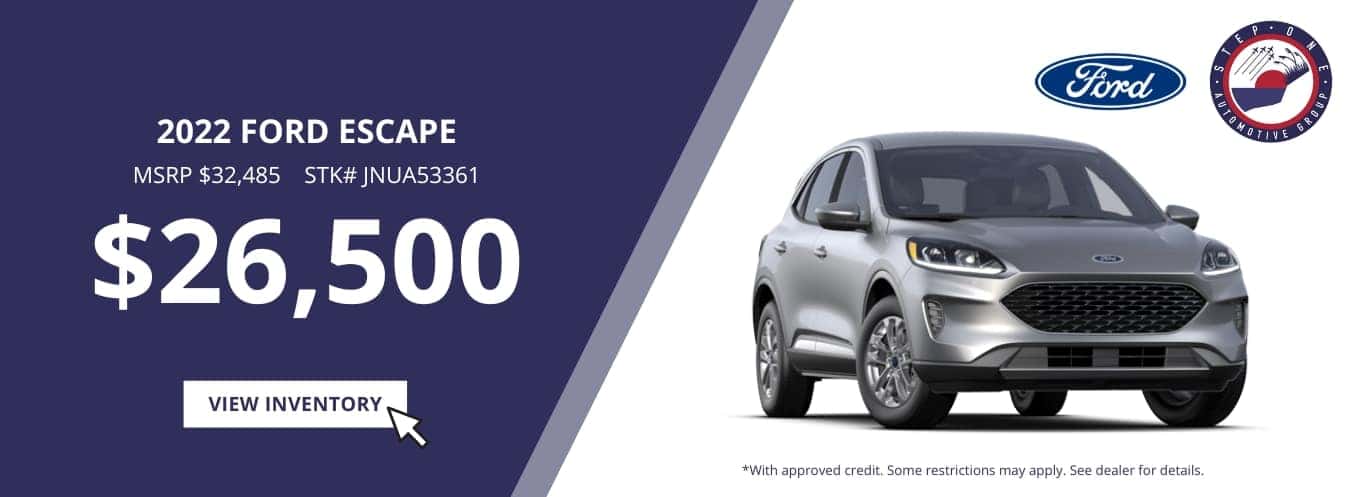 2022 Ford Escape $26,500 at Ford Crestview