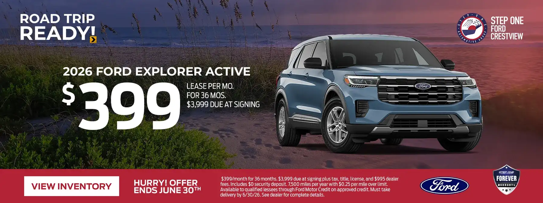 2026 Explorer Active Offer
