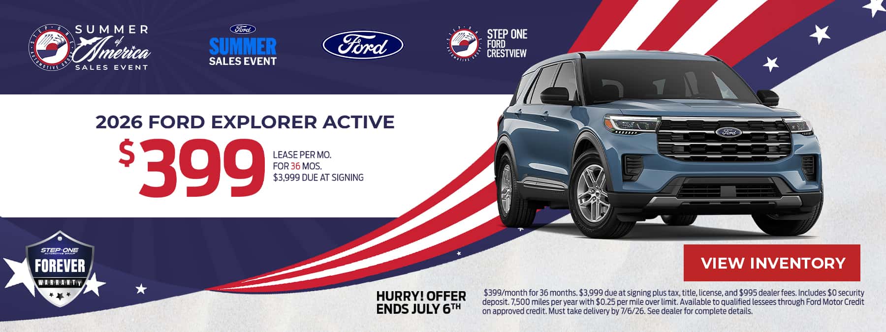 2026 Ford Explorer (New)
