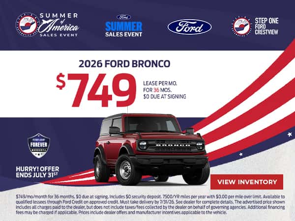 2026 Ford Bronco