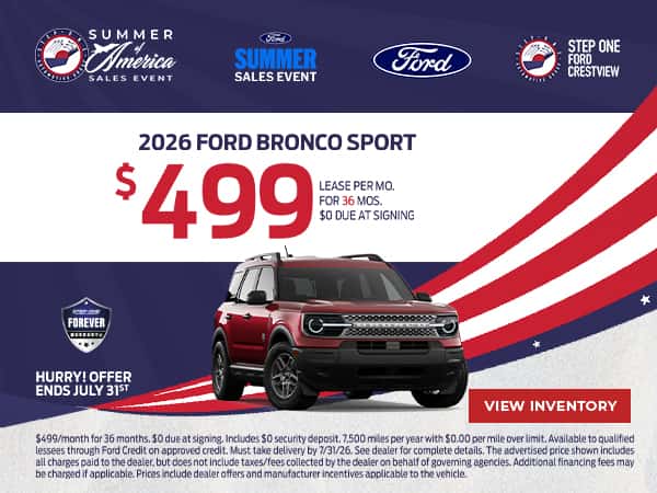  2026 Ford Bronco Sport