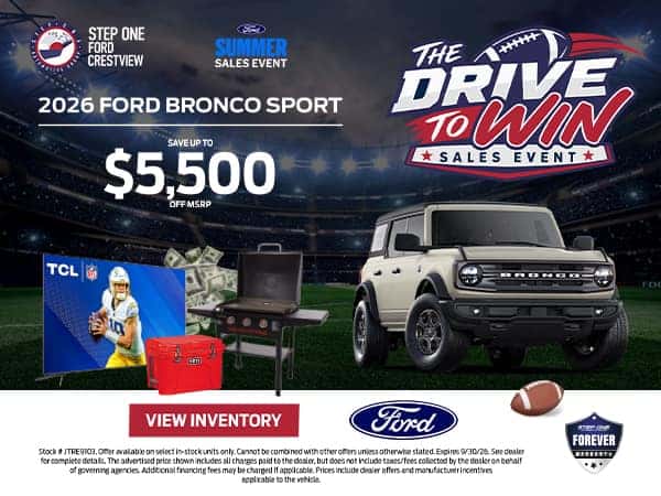 2026 Ford Bronco Sport