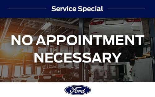 No Appointment Necessary