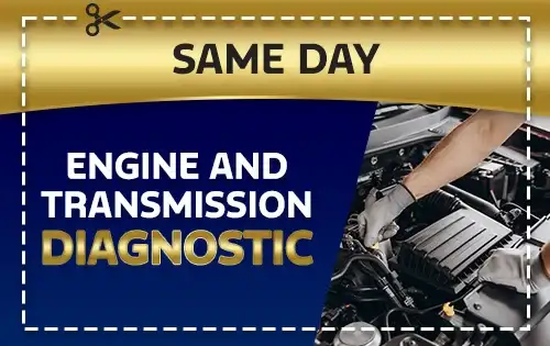 Same Day Engine and Transmission Diagnostic