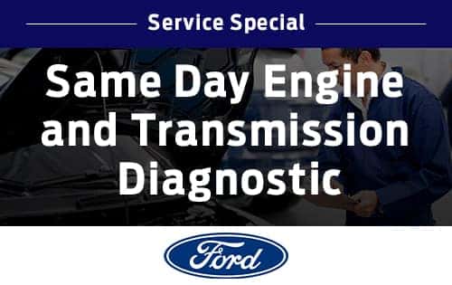 Same Day Engine and Transmission Diagnostic