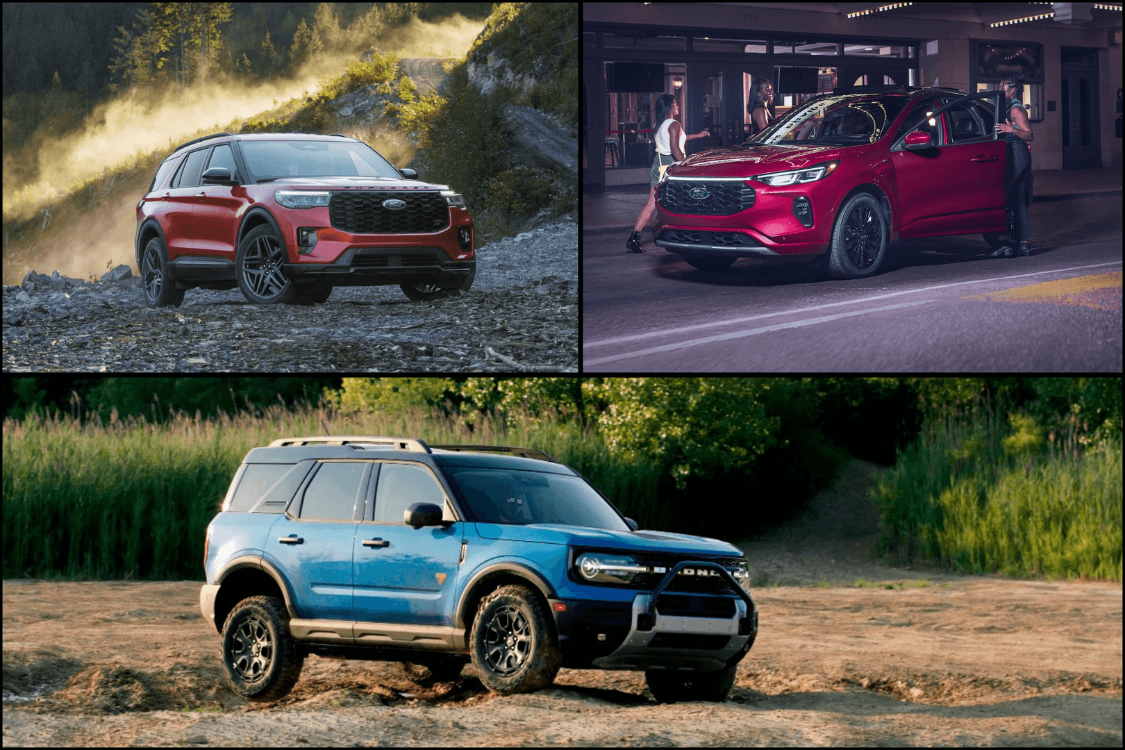 3 Popular Ford SUVs for Different Types of Needs