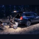 Family tailgating with a 2025 Ford Expedition