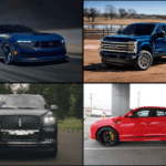 Four Models at Ford of Cookeville, Ford Mustang, Lincoln Navigator, Lamborghini Urus, Ford Super Duty