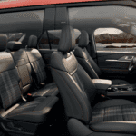 2026 Ford Explorer side view of the interior.