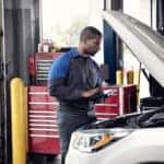 Ford service under the hood