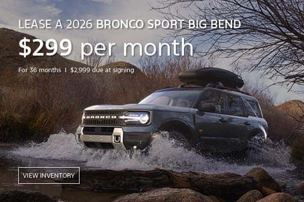 Bronco Sport Lease Offer