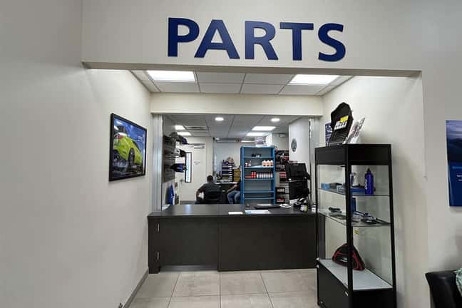 Parts center in Bud Clary Ford of Moses Lake