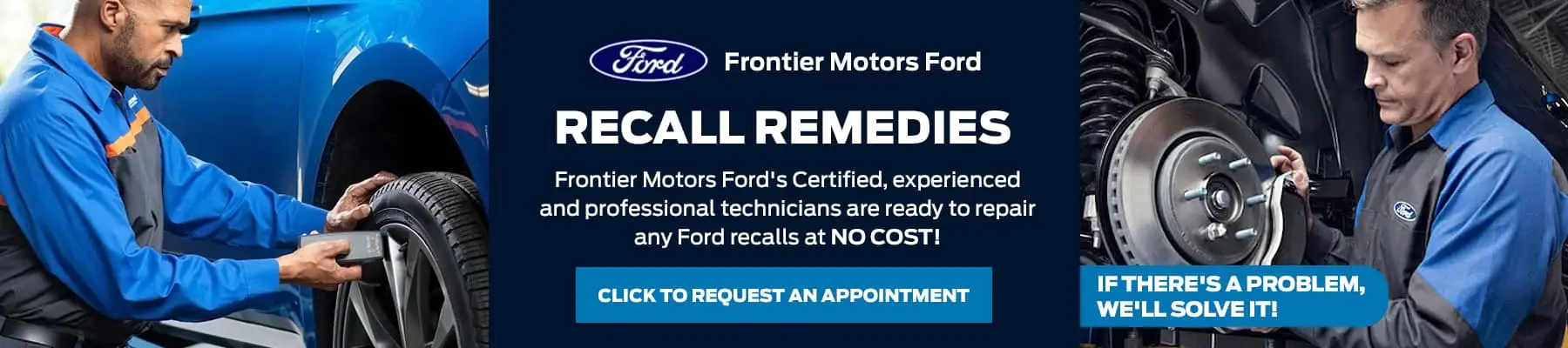 Current Ford Recalls | Frontier Motors Ford, Inc