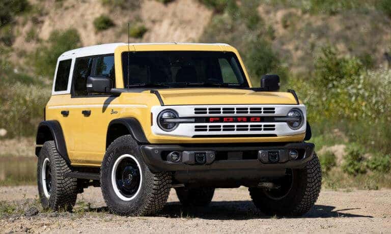 2023 Ford Bronco Heritage Exterior In Desert