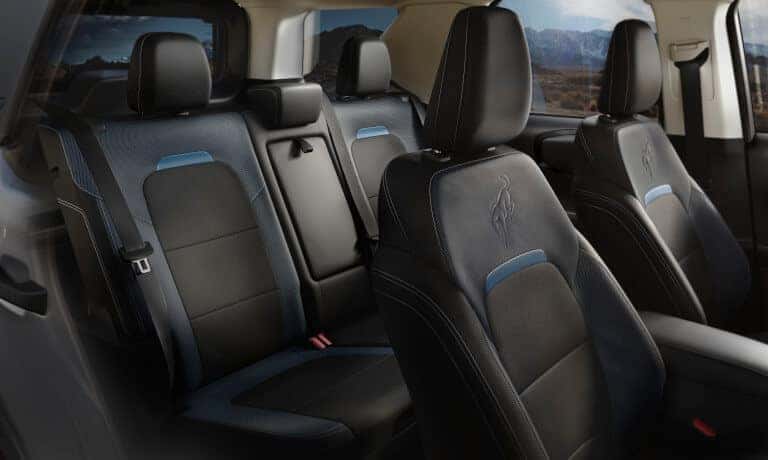 2023 Ford Bronco Interior Seating Front Angle View