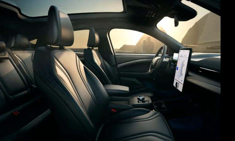 2023 Ford Mustang Mach-E Interior Front Seats Side View